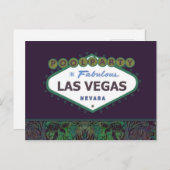POOL PARTY in Fabulous Las Vegas Briefkaart (Voorkant / Achterkant)