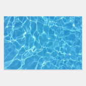 Pool Party Inpakpapier Vel (Voorkant)