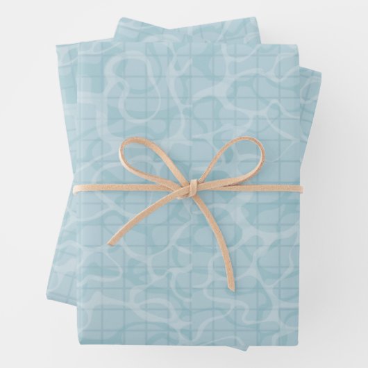 Pool Party Inpakpapier Vel (In situ)