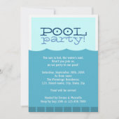 Pool Party Kaart (Voorkant)