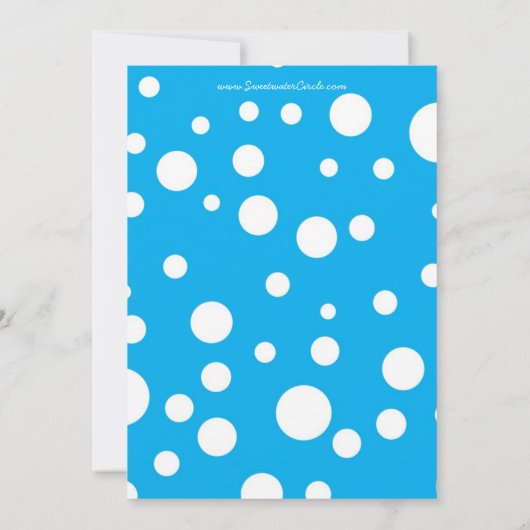 Pool Party Kaart (Achterkant)