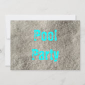 Pool Party Kaart (Voorkant)