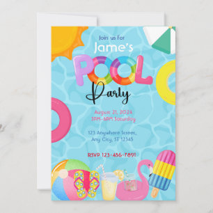 Pool Party Kaart