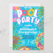 Pool Party Kaart (Voorkant)