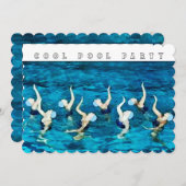 Pool Party Kaart (Voorkant / Achterkant)