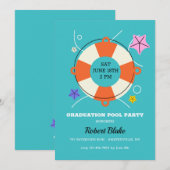 Pool Party Kaart (Voorkant / Achterkant)