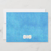 Pool Party Kids Birthday Party Invitation Kaart (Achterkant)