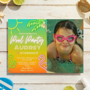 Pool Party - Landschap Kaart