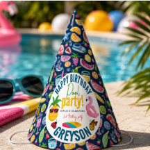 Pool Party | Modern Zomer Thema Verjaardagsfeestje