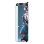 Pool Party Pals: Tumblers die een plons maken. Thermosbeker (Gedraaid links)