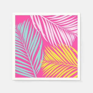 Pool Party Paper Napkins   Tropisch papier Napkins Servet