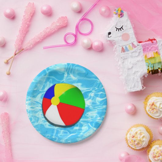 Pool Party Papieren Bordje (Feest)
