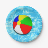 Pool Party Papieren Bordje (Voorkant)