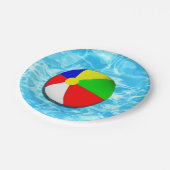 Pool Party Papieren Bordje (Gekanteld)