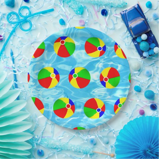 Pool Party Papieren Bordje (Feest)