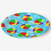 Pool Party Papieren Bordje (Gekanteld)