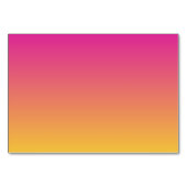 Pool Party Pink Yellow Food Label Kaart (Achterkant)