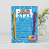 Pool Party Reflections Kaart (Staand voorkant)