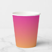 Pool Party Roze Neon papieren bekers (Achterkant)