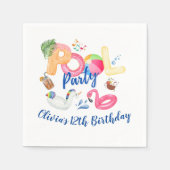 Pool Party Servet (Voorkant)