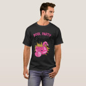 Pool Party Squad Beach Pool Party Matching Beach L T-shirt (Voorkant volledig)