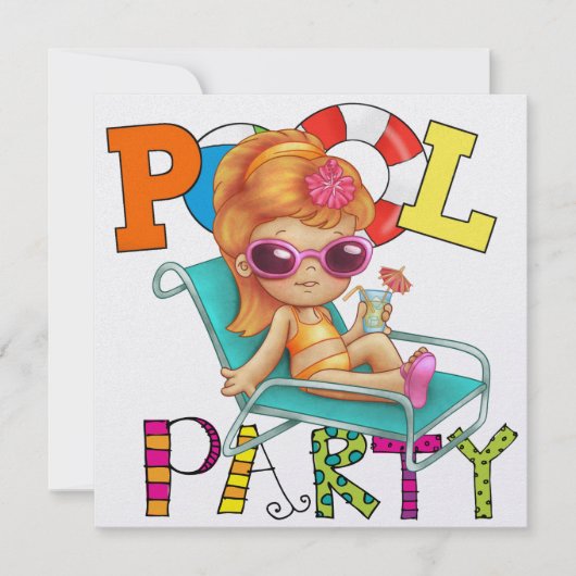 Pool Party - SRF Kaart (Voorkant)