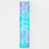 Pool party Summer party Tropische partij Water Spandoek (Verticaal)