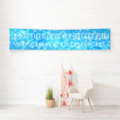 Pool party Summer party Tropische partij Water Spandoek (Insitu)