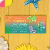 Pool Party Ticket Kaart