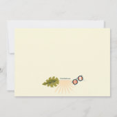 Pool Party Time Invitation Kaart (Achterkant)