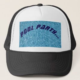 Pool Party Trucker Hat Pet