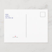 Pool Party Uitnodiging Briefkaart (Achterkant)