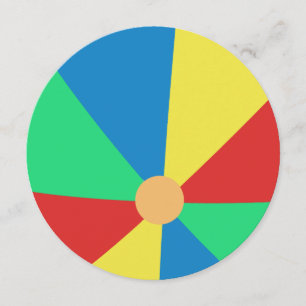 Pool Party Uitnodiging voor bestrating