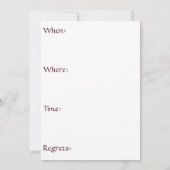 Pool Party-uitnodigingen Kaart (Achterkant)