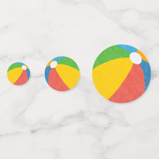 Pool Party Verjaardag Decor Supplies Confetti (Achterkanten)