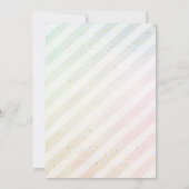 Pool Party Verjaardag Party Tijd Capsule Notecard Kaart (Achterkant)