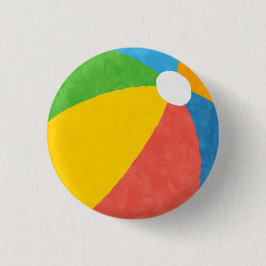 Pool Party Verjaardagsgunsten Ronde Button 3,2 Cm