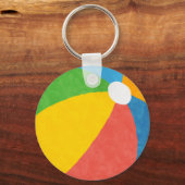 Pool Party Verjaardagsgunsten Sleutelhanger (Voorkant)