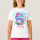 Pool Party Vijfde Birthday Summer T-shirt (Voorkant)