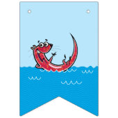 Pool Party Welcome, Polka dot Otters Vlaggetjes (Tweede vlag)