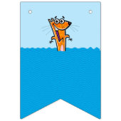 Pool Party Welcome, Polka dot Otters Vlaggetjes (Derde vlag)