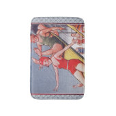 Pool Party  zwemmen Badmat (Voorkant Verticaal)