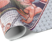 Pool Party zwemmen Cadeaupapier (Rol Hoek)