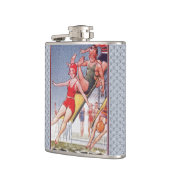 Pool Party  zwemmen Heupfles (Links)