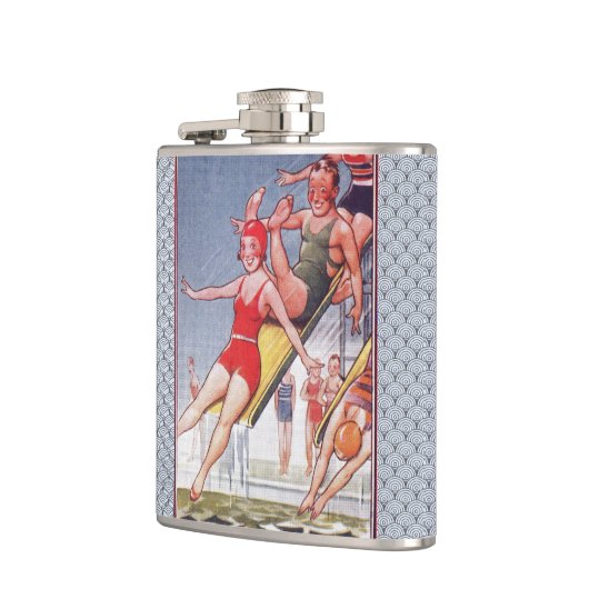 Pool Party  zwemmen Heupfles (Links)