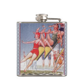 Pool Party  zwemmen Heupfles (Achterkant)