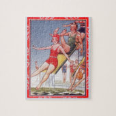 Pool Party  zwemmen Legpuzzel (Verticaal)