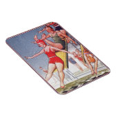 Pool Party  zwemmen Magneet (Rechterzijde)