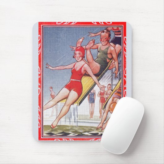 Pool Party  zwemmen Muismat (Met muis)