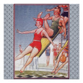 Pool Party  zwemmen Poster (Voorkant)